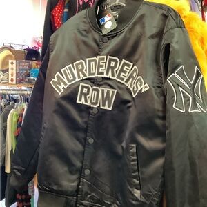 Black MLB Pro Standard Jacket- New York Yankees